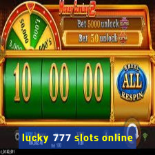 lucky 777 slots online